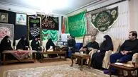 تصاویری از حضور خانوادگی مسعود پزشکیان در خانه شهید سلیمانی