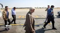 تصاویر جمعیت استقبال کننده از سعید جلیلی در نقش جهان