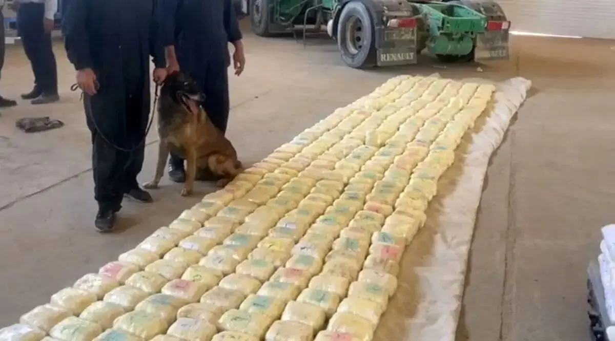 کشف محموله ۷۰۰ میلیاردی شیشه در تهران