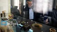 تصاویری از رونمایی الواح هخامنشی بازگردانده شده به ایران