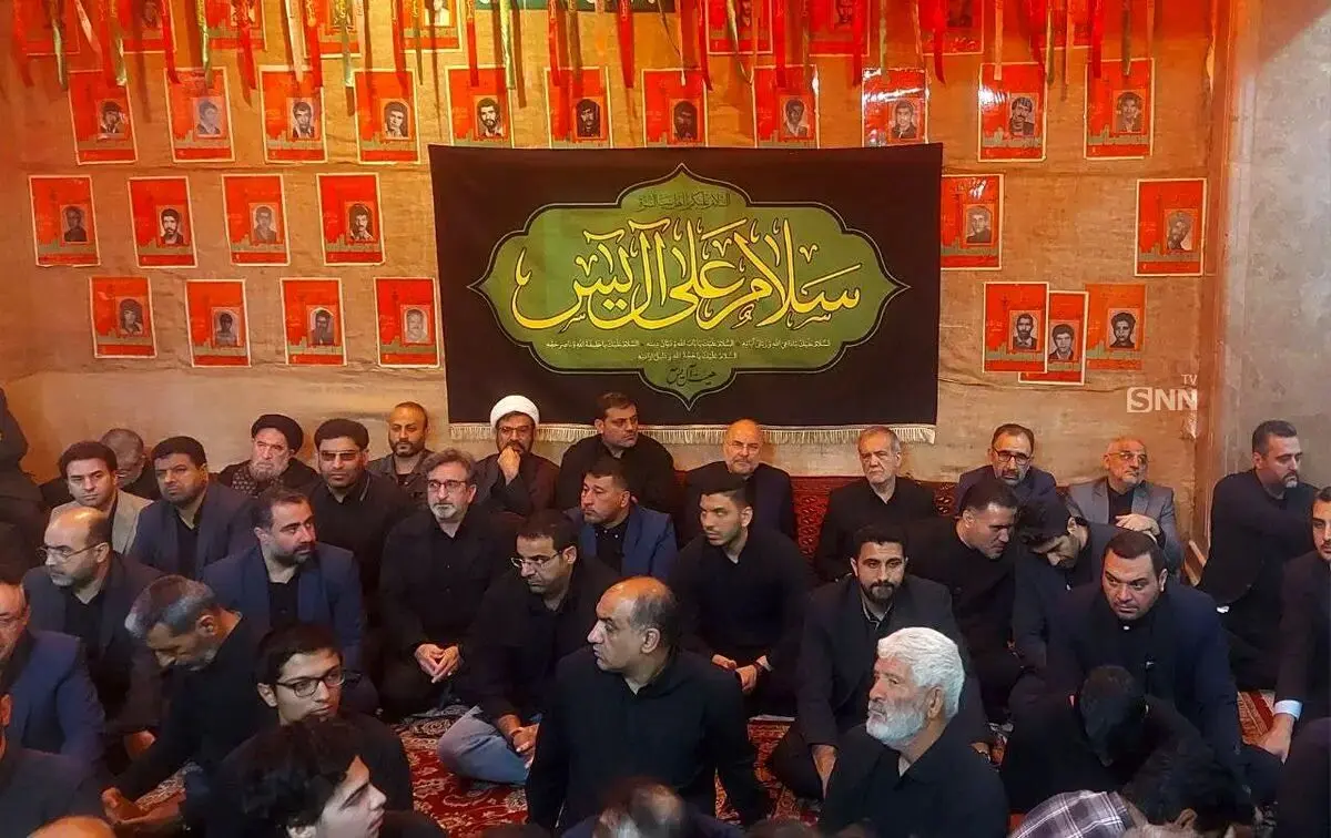 خوش و بش علم‌الهدی با مسعود پزشکیان + عکس