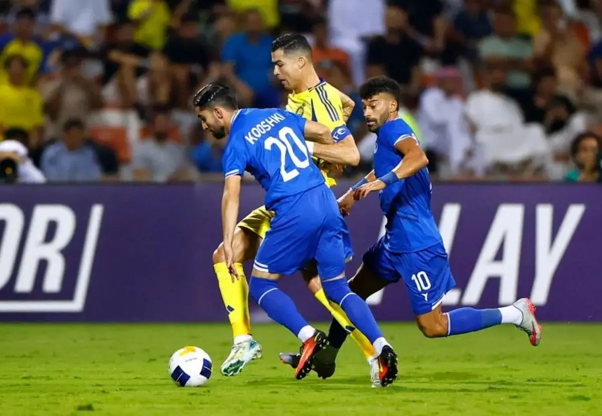 بازی استقلال مقابل النصر