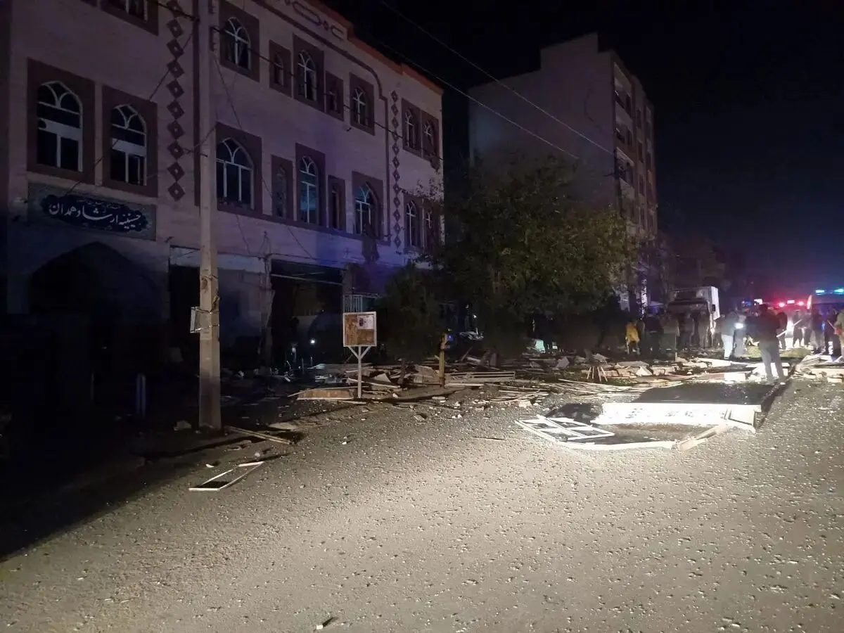 جزئیات انفجار گاز در حسینیه ارشاد همدان