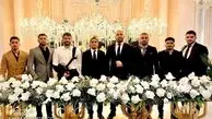 استایل خاص حسن یزدانی در مراسم عروسی رحمان عموزاد + عکس