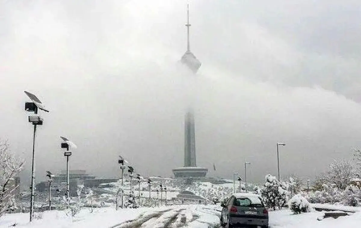 تهران یخ می‌بندد؛ جزئیات کاهش دما و بارش برف