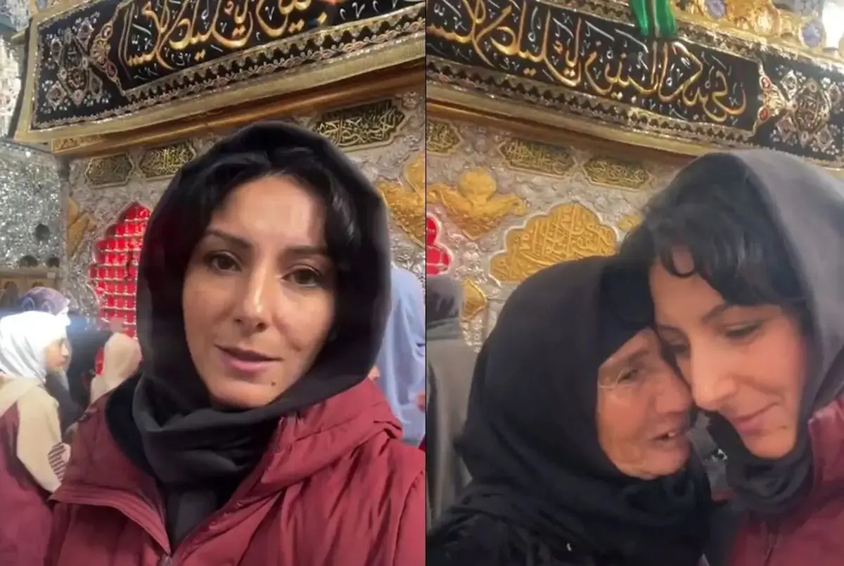 ببینید | گزارش نفیسه کوهنورد خبرنگار BBC از داخل حرم حضرت زینب (س)