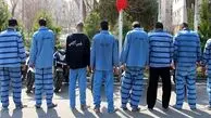 دستگیری باند ۹ نفره سرقت موبایل و قاپ زنی در تهران