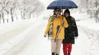 امروز کدام استان‌ها برف می‌بارد؟