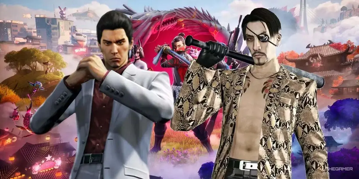 آیا شخصیت‌های سری Yakuza به Fortnite اضافه خواهند شد