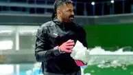 بارش برف تمرین الهلال را کوتاه کرد