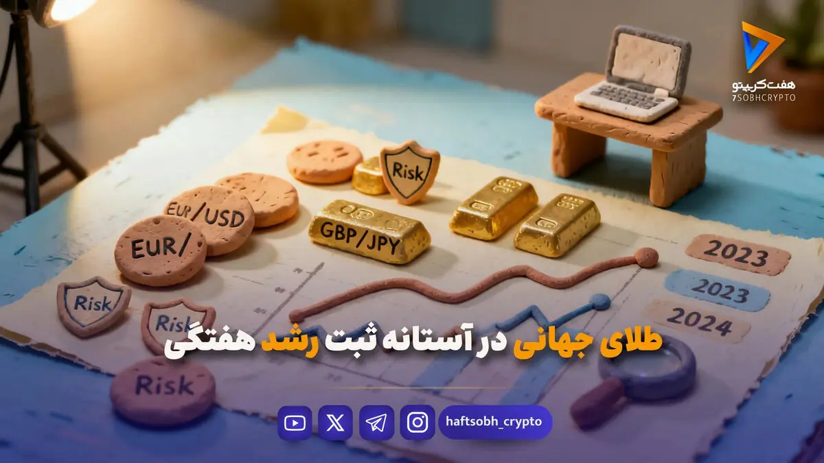 طلای جهانی در آستانه ثبت رشد هفتگی