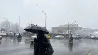 بارش برف و باران در تهران تا چهارشنبه