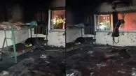 آتش‌سوزی در خوابگاه دخترانه ایلام | نجات ۲۰ دانشجو در عملیات نفس‌گیر