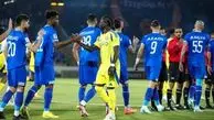 اقامه نماز وسط بازی استقلال النصر