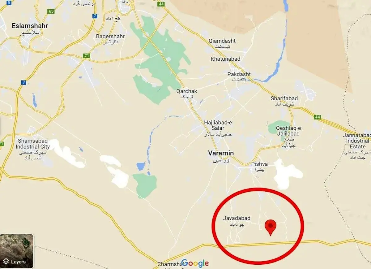 جوادآباد، کانون زلزله‌ امروز تهران کجاست؟