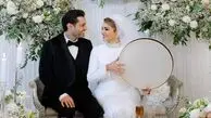 دف نوازی مهرناز دبیرزاده همسر روزبه معینی پای سفره هفت سین