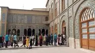 بازدیدکنندگان نوروزی از کاخ گلستان استقبال بی‌نظیری داشتند