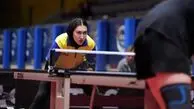 صعود دختر پینگ پنگ باز ایران به جدول اصلی مسابقات فیدر اسلوونی
