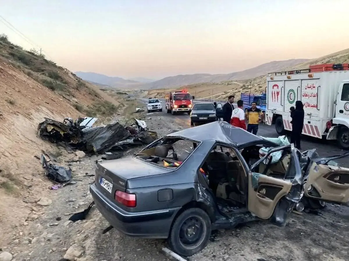 فاجعه در جاده‌های رفسنجان تصادف‌های مرگبار جان سه نفر را گرفت