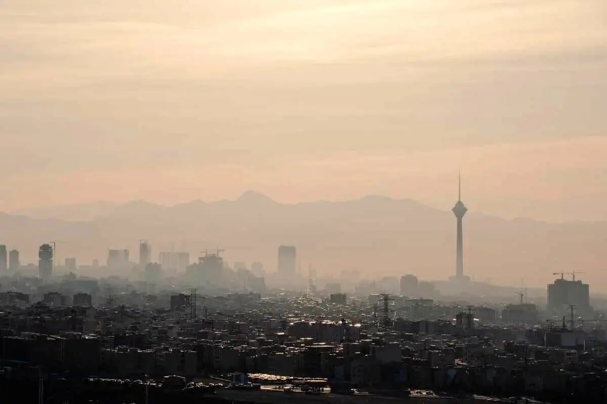 شاخص آلودگی هوای تهران امروز 29 اسفند 1403