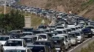 بسته شدن جاده چالوس به دلیل ترافیک سنگین در خروجی‌های تهران