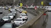 وضعیت جاده‌ها؛ بارش باران و ترافیک در جاده های ۱۴ استان