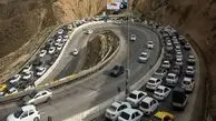 جاده چالوس از هر دوطرف مسدود شد