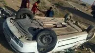 حادثه هولناک در محور اراک – ملایر/ ۳ نفر راهی بیمارستان شدند