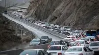 جاده چالوس یکطرفه شد؛ ترافیک سنگین در محورهای شمالی کشور