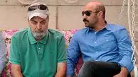 ژست جالب نقی معمولی و رحمت در پشت صحنه پایتخت ۷