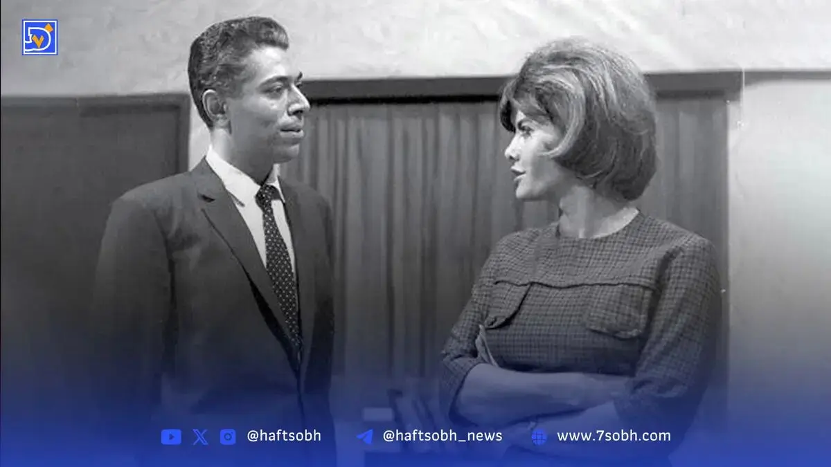 قاب تاریخ| عکس‌های دیدنی از فخری خوروش و علی نصیریان روی سن تئاتر در دهه 40