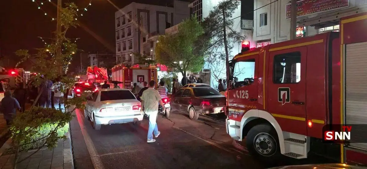 جان‌باختگان حریق در درمانگاه مشیریه افزایش یافت