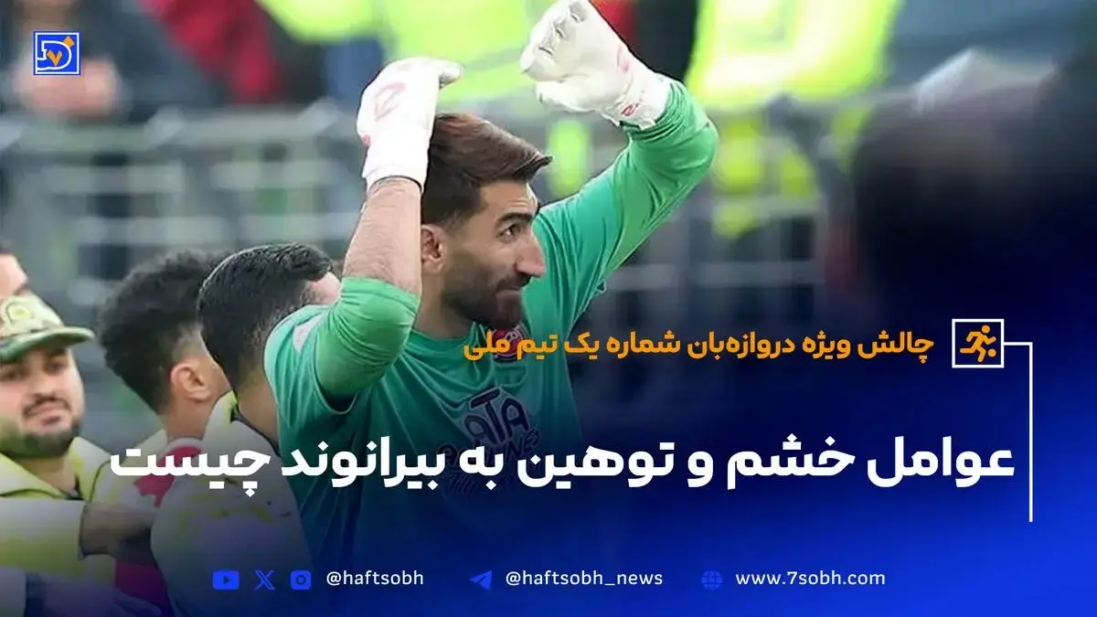 عوامل خشم و توهین به بیرانوند چیست