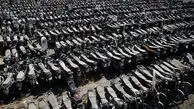 رهاشدگی ساماندهی موتورسیکلت‌ها در تهران