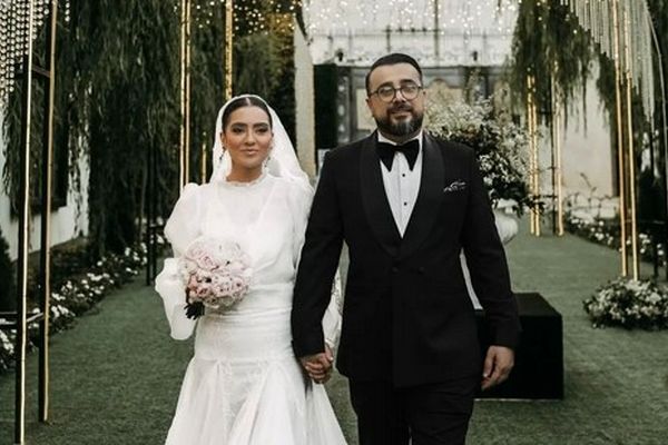 عکس‌های عروسی مونا کرمی و سپند امیرسلیمانی