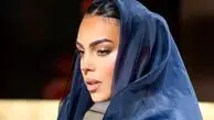 جورجینا در غیاب رونالدو، با حجاب به مسجد رفت (عکس)