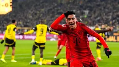 خلاصه بازی دورتموند 1 - 2 بایرن مونیخ  