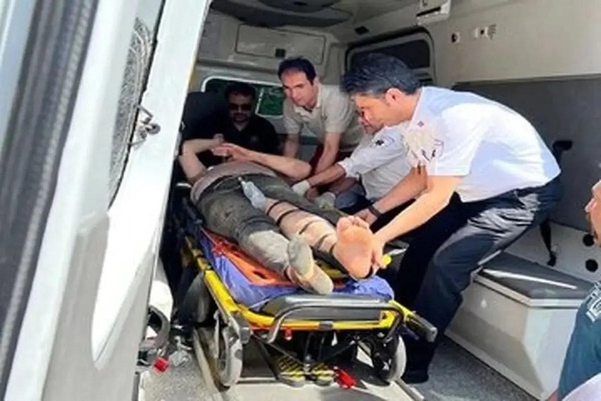 سقوط زن جوان از پل آبشناسان در بزرگراه باکری