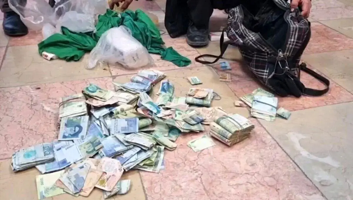 دست گدای میلیونر در تبریز رو شد