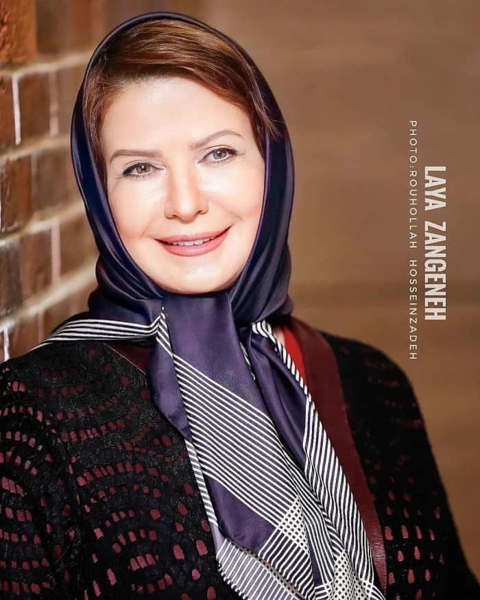 لعیا زنگنه بازیگر چشم رنگی سینما
