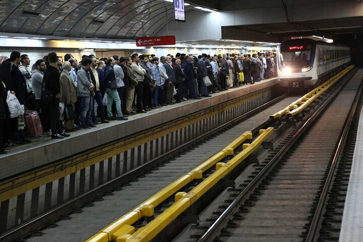 اختلال مجدد در خط 5 مترو تهران