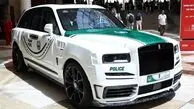 گشته شبانه پلیس دوبی با رولزرویس ایرانی