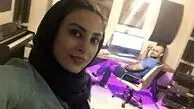 سلفی عاشقانه حدیثه تهرانی، بازیگر محبوب با همسر موزیسینش