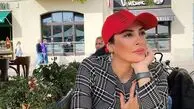قاب عاشقانه حدیثه تهرانی با همسرش