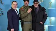 رضا عطاران و عباس جمشیدی در اکران فیلم صددام + عکس
