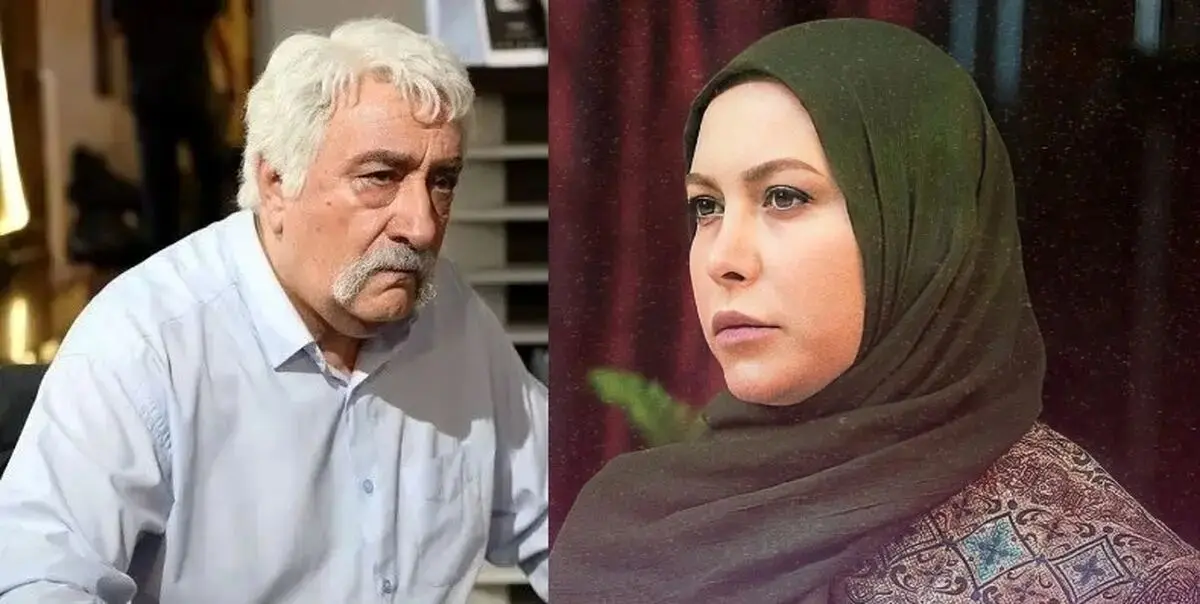 حشمت فردوس و پری سیما در یک قاب مشترک