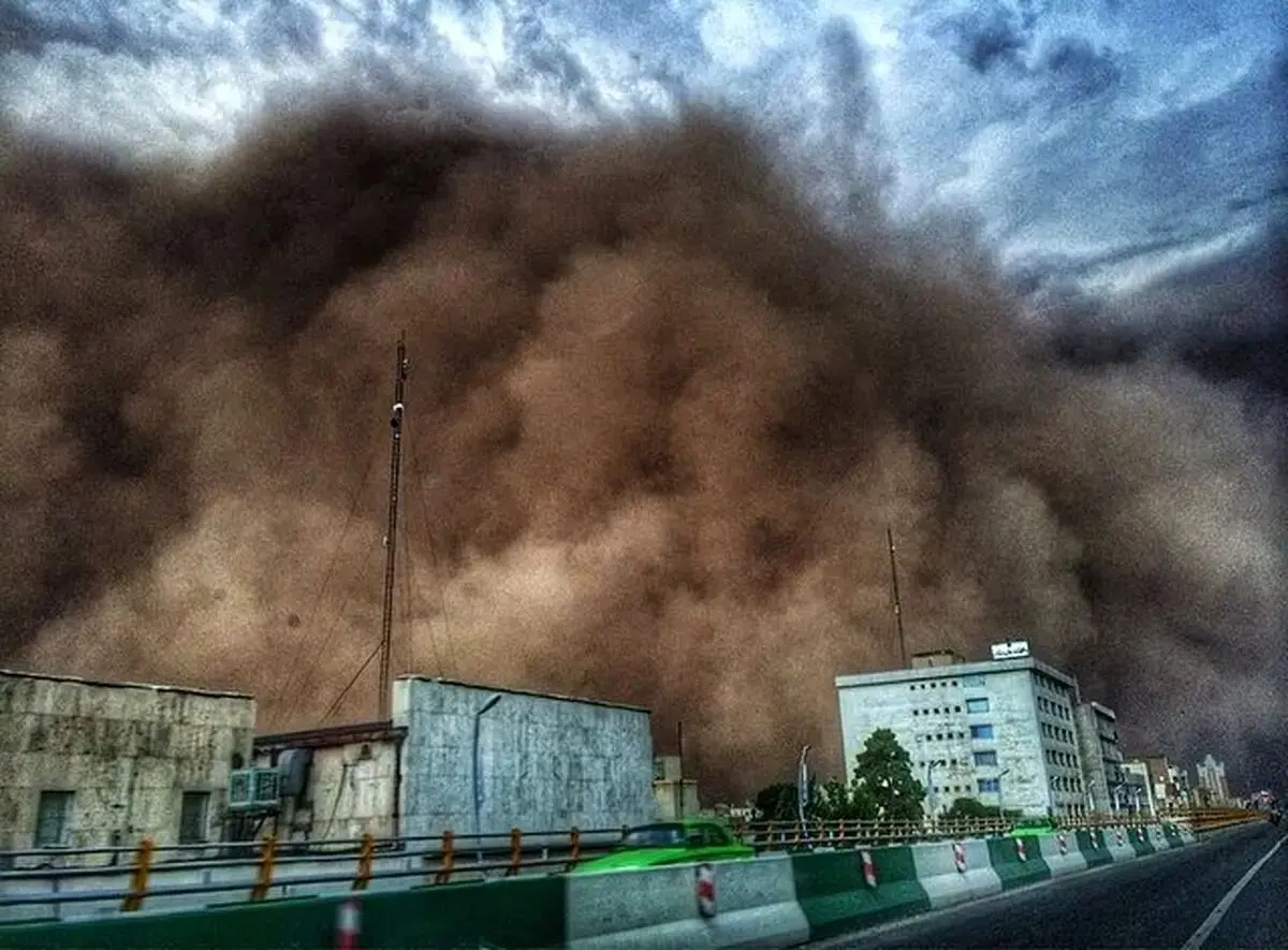 جزئیات جدید از طوفان تندری تهران؛ سرعت لحظه‌ای تا ۱۲۰ کیلومتر