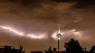 هواشناسی تهران؛ طوفان در تهران آغاز شد