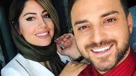 قاب عاشقانه بابک جهانبخش و همسرش در مقبره کوروش