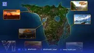 نقشه GTA 6: نقشه‌ی گسترده‌ی شهر لئونیدا و معرفی مناطق جدید